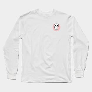 Small Skull Icon Long Sleeve T-Shirt